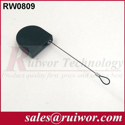 Chine RUIWOR RW0809 Mini boîte anti-vol en forme de D avec fin de câble en boucle fournisseur