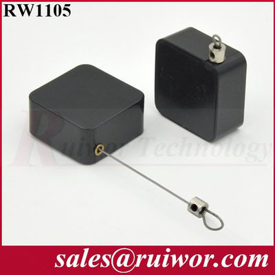 RuiWor RW1105 Glasses Anti Theft Retractable Cable Pull Box Ring Retractor Reel USB Flash Drive Anti-Theft Cable