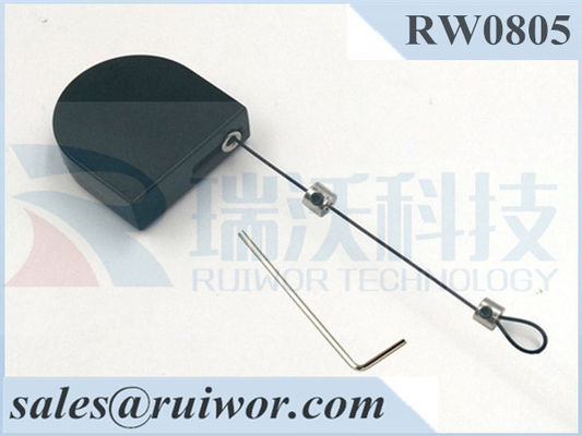 RUIWOR D-Shaped RW0800 Sereis Box anti-vol avec taille mini ((28*28*8mm) fournisseur