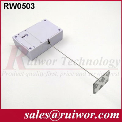 RUIWOR RW0503 Boîte de traction cubique avec extrémité de plaque métallique adhésive fournisseur