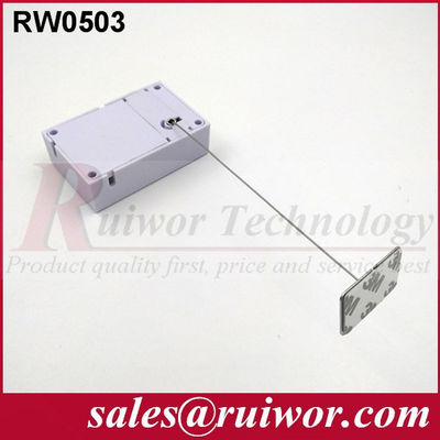 RUIWOR RW0503 Boîte de traction cubique avec extrémité de plaque métallique adhésive fournisseur