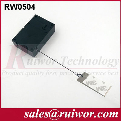 RUIWOR RW0504 Rétracteur de câble cuboïde avec extrémité d'étiquette de chien collant fournisseur