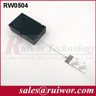 RUIWOR RW0504 Rétracteur de câble cuboïde avec extrémité d'étiquette de chien collant fournisseur