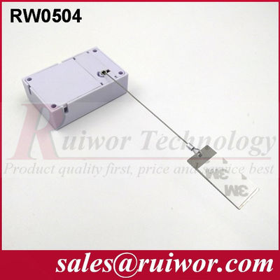 RUIWOR RW0504 Rétracteur de câble cuboïde avec extrémité d'étiquette de chien collant fournisseur