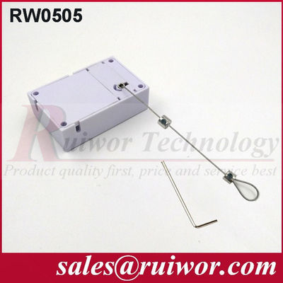 RUIWOR RW0505 Cuboid Recoiler anti-vol avec fin de lasso réglable fournisseur