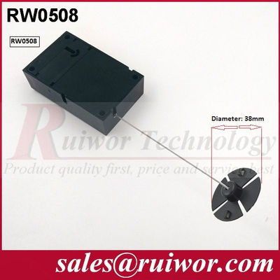 RUIWOR RW0508 Boîte anti-vol cuboïde avec bornes adhésives en ABS fournisseur