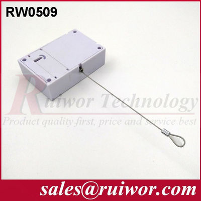 RUIWOR RW0509 Tether rétractable cuboïde avec extrémité de câble en boucle fournisseur