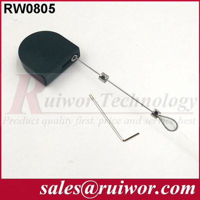 RUIWOR RW0805 Mini attache rétractable en forme de D avec extrémité réglable de laso fournisseur