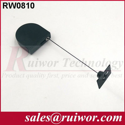 RUIWOR RW0810 Mini-tête rétractable en forme de D, avec une boucle carrée amovible et collante fournisseur