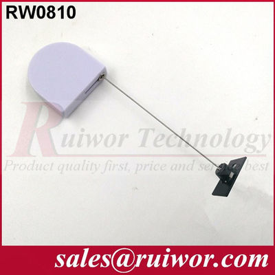 RUIWOR RW0810 Mini-tête rétractable en forme de D, avec une boucle carrée amovible et collante fournisseur