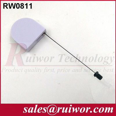 RUIWOR RW0811 Mini attache de sécurité en forme de D avec extrémité de vis à tête plate fournisseur