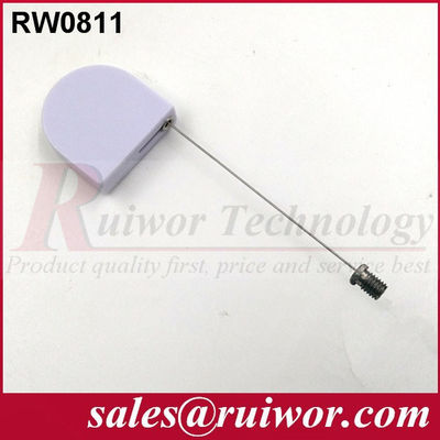 RUIWOR RW0811 Mini attache de sécurité en forme de D avec extrémité de vis à tête plate fournisseur