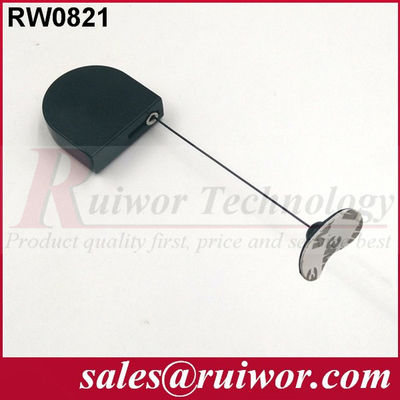 RUIWOR RW0821 Mini-recoiler anti-vol en forme de D avec une extrémité adhésive flexible fournisseur
