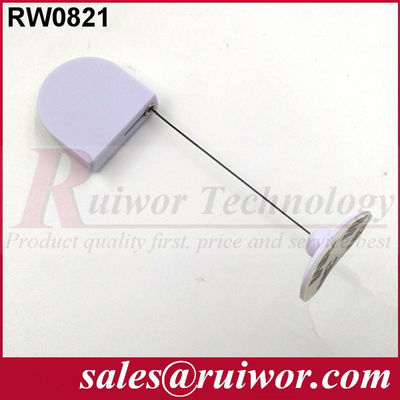 RUIWOR RW0821 Mini-recoiler anti-vol en forme de D avec une extrémité adhésive flexible fournisseur
