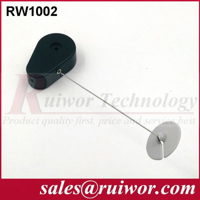 RUIWOR RW1002 Rétracteur de câble en forme de goutte avec extrémité de plaque ABS adhésive fournisseur