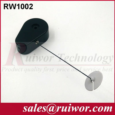 RUIWOR RW1002 Rétracteur de câble en forme de goutte avec extrémité de plaque ABS adhésive fournisseur