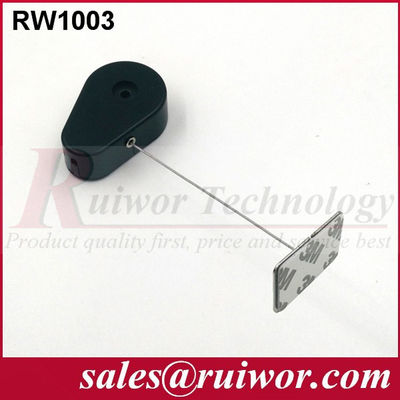 RUIWOR RW1003 Enroulement anti-vol en forme de goutte à goutte avec extrémité de plaque métallique collante fournisseur