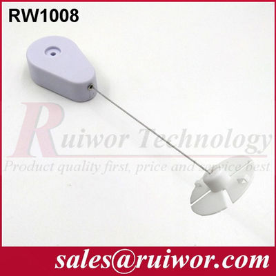 RUIWOR RW1008 Rétracteur de câble en forme de goutte avec bornes de plaque ABS mucilagineuses fournisseur