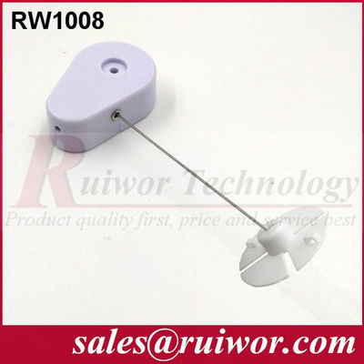RUIWOR RW1008 Rétracteur de câble en forme de goutte avec bornes de plaque ABS mucilagineuses fournisseur