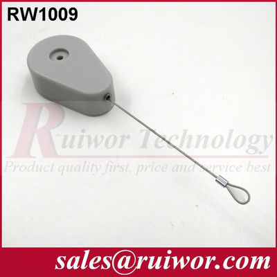 RUIWOR RW1009 Enrouleur anti-vol en forme de goutte à goutte avec extrémité de câble en boucle fournisseur