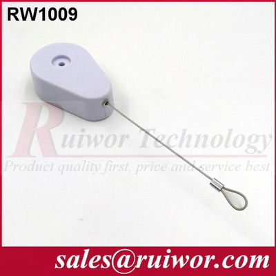 RUIWOR RW1009 Enrouleur anti-vol en forme de goutte à goutte avec extrémité de câble en boucle fournisseur