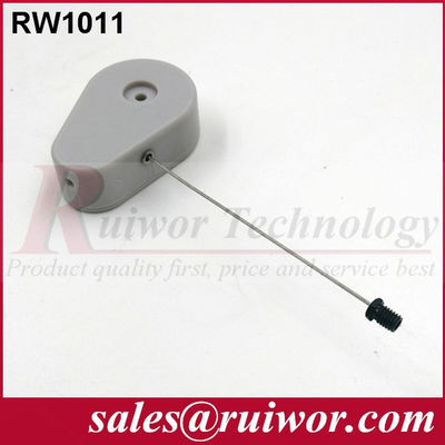 RUIWOR RW1011 Tether rétractable en forme de goutte à goutte avec extrémité de vis à tête plate fournisseur