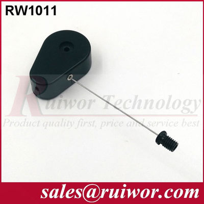 RUIWOR RW1011 Tether rétractable en forme de goutte à goutte avec extrémité de vis à tête plate fournisseur