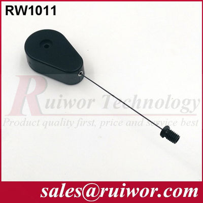 RUIWOR RW1011 Tether rétractable en forme de goutte à goutte avec extrémité de vis à tête plate fournisseur