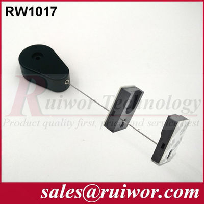 RUIWOR RW1017 Rétracteur de câble en forme de goutte avec extrémité du support d'affichage magnétique caoutchouteux fournisseur