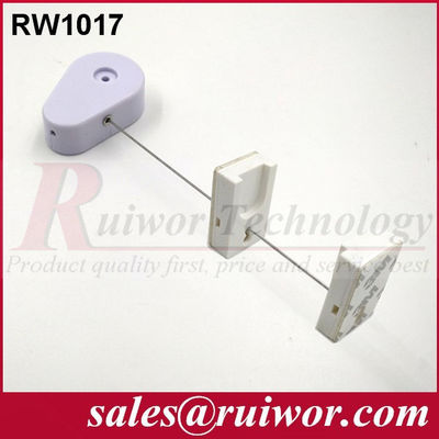 RUIWOR RW1017 Rétracteur de câble en forme de goutte avec extrémité du support d'affichage magnétique caoutchouteux fournisseur