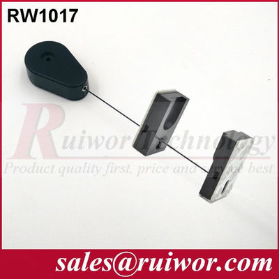 RUIWOR RW1017 Rétracteur de câble en forme de goutte avec extrémité du support d'affichage magnétique caoutchouteux fournisseur