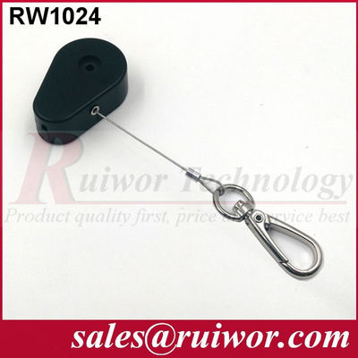 RUIWOR RW1024 Tether rétractable en forme de goutte à goutte avec extrémité de crochet fournisseur
