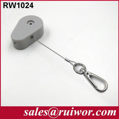 RUIWOR RW1024 Tether rétractable en forme de goutte à goutte avec extrémité de crochet fournisseur
