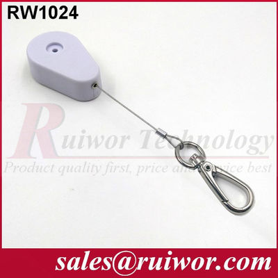 RUIWOR RW1024 Tether rétractable en forme de goutte à goutte avec extrémité de crochet fournisseur