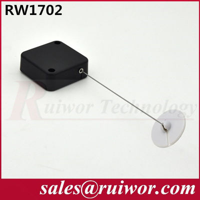 RUIWOR RW1702 Retracteur à câble carré avec extrémité de plaque adhésive ABS fournisseur