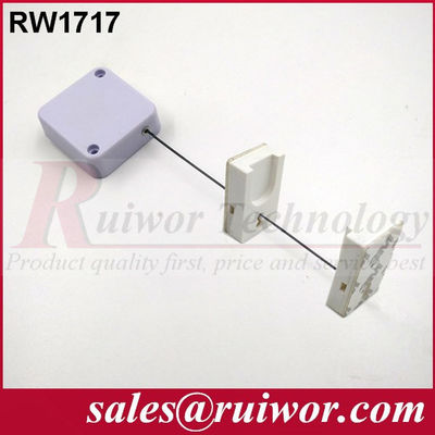 RUIWOR RW1717 Tether rétractable carré avec extrémité du support d'affichage magnétique adhésif fournisseur