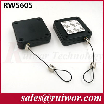 RUIWOR RW5605 Carré Tether de sécurité polyvalent Forces de rétraction MAX 2.5LB/ longueur du câble MAX 400CM fournisseur