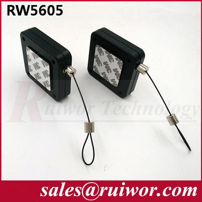 RUIWOR RW5605 Carré Tether de sécurité polyvalent Forces de rétraction MAX 2.5LB/ longueur du câble MAX 400CM fournisseur