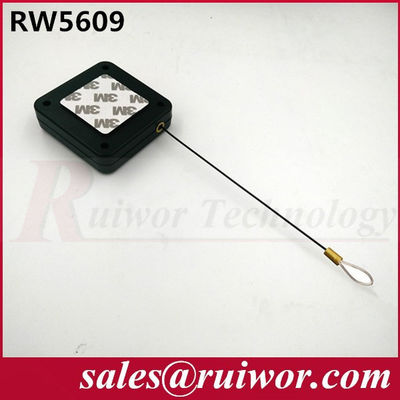 RUIWOR RW5609 Rétracteur de câble carré polyvalent Forces de rétraction MAX 2.5LB/ Longueur du câble MAX 400CM fournisseur