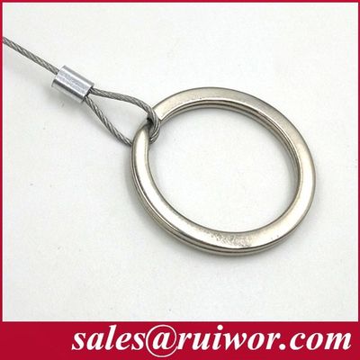 RUIWOR RW0014 Cable de clés démontable personnalisable avec boîte anti-vol / câble de sécurité rétractable fournisseur