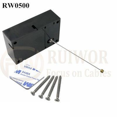 RW0500 Cuboid Anti Theft Pull Box Can Work with Connectors Apply in Different Products Security Harness