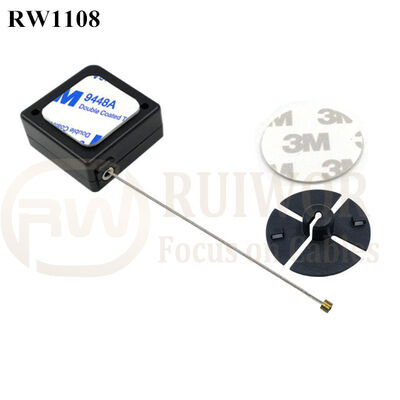 RuiWor RW1108 Square Retractable Security Pulling-Box For Retail Product Positioning