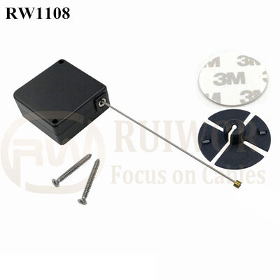 RuiWor RW1108 Square Retractable Security Pulling-Box For Retail Product Positioning