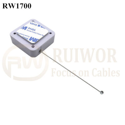 RW1700 Square Security Tether Work With Cord End Apply In Several Products Security Display Positioning