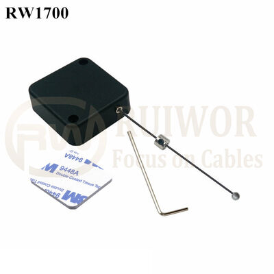 RW1700 Square Security Tether Work With Cord End Apply In Several Products Security Display Positioning