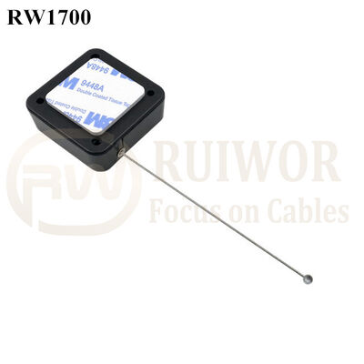 RW1700 Square Security Tether Work With Cord End Apply In Several Products Security Display Positioning