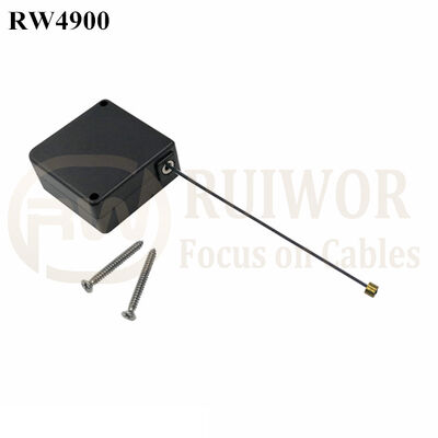 RW4900 Square Ratcheting Retractable Tether Plus Stop Function Work With Cord End For Product Positioning Equipment