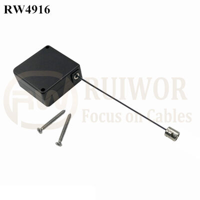 RW4916 Square Ratcheting Retractable Tether Plus Pause Function Plus Side Hole Hardwar