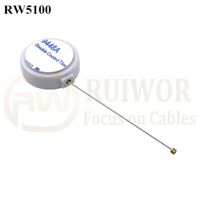 RW5100 Round Mini Anti Lost Recoiler Work With Wire Connectors For Various Products Positioning Display