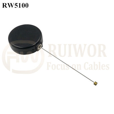 RW5100 Round Mini Anti Lost Recoiler Work With Wire Connectors For Various Products Positioning Display